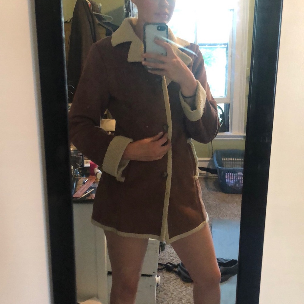Vintage shearling coat